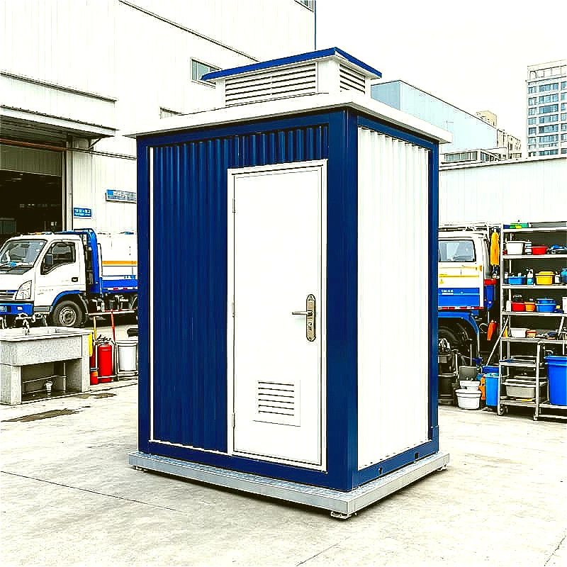 Customizable Container Toilet 20ft Mobile Restroom with Optional Layout for Construction Event Customized Portable Toilet