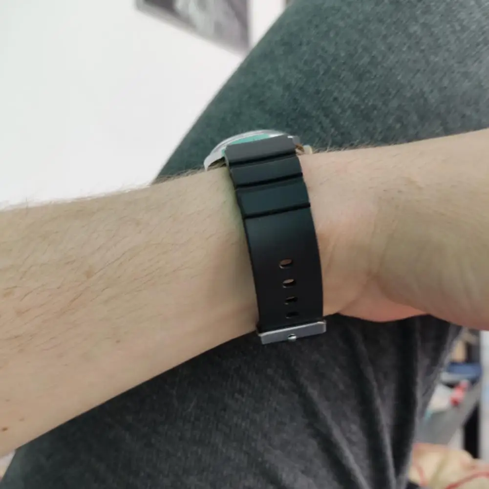 Doskonały pasek do zegarka na rękę Elastyczny, łatwy w montażu, silikonowy pasek do inteligentnego zegarka, wymienny, wygodny pasek do zegarka