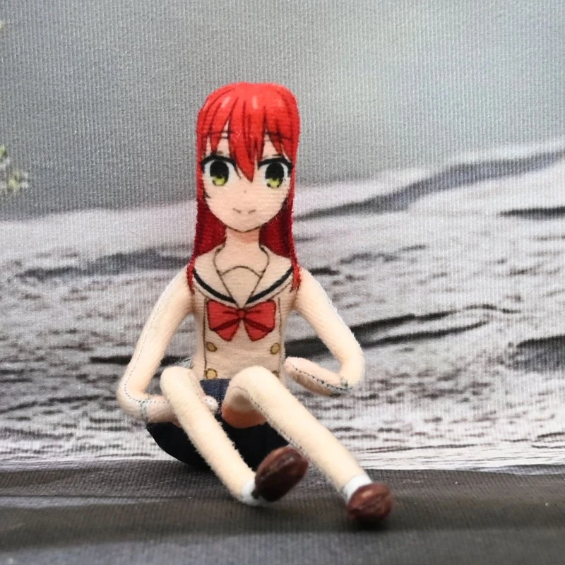 20cmの孤独な岩の形をしたマウス型のドライフードスナック、ワイヤーフレームの手足と関節が可動式でポーズが取れるアニメグッズ玩具ギフト