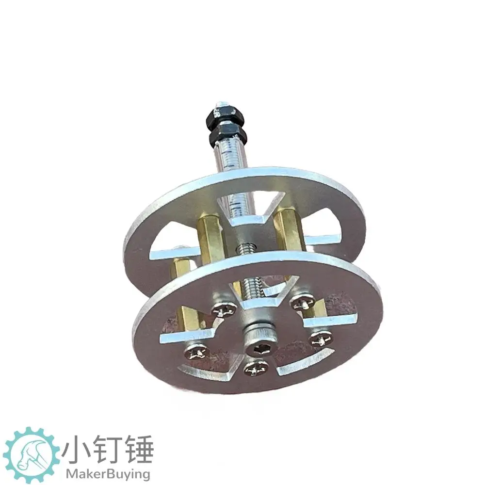 0022 Metal assembly, load-bearing wheel SNT4 crawler robot aluminum alloy