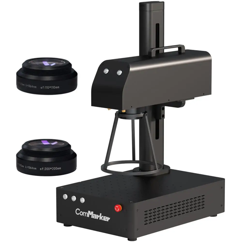 ComMarker B4 Fiber Laser Marking Macine Laser Engraver for Metal 20w Handheld Laser engraving machine for jewerly ezcad lightbur