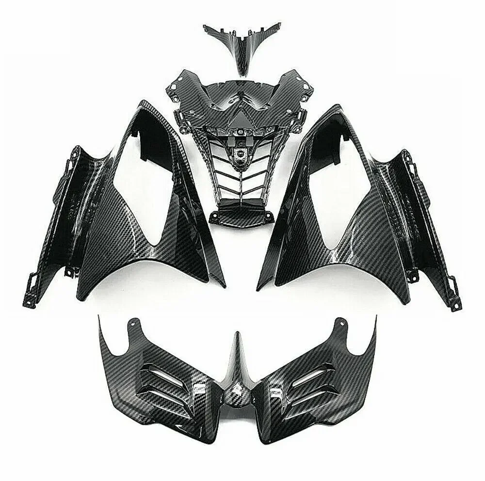 

For YAMAHA YZF R6 2008 2009 2010 2011 2012 2013 2014 2015 2016 Carbon Fiber Color Front Winglet Nose Headlight Fairing