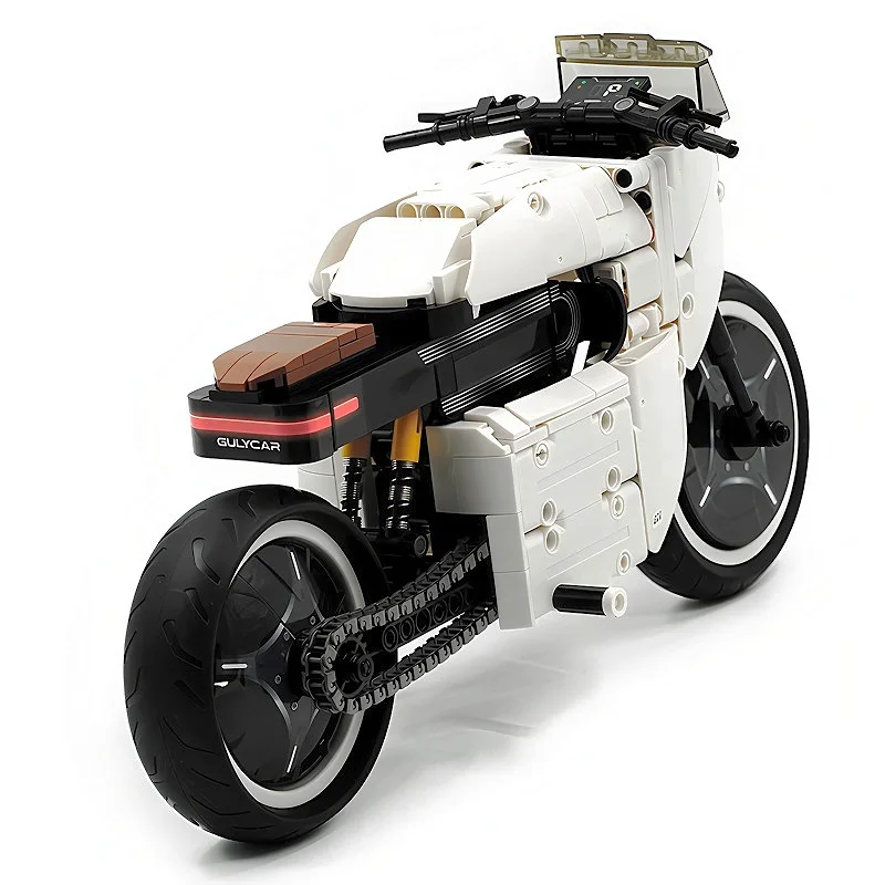 Kit de bloques de construcción de motocicletas 60539, bloques de ingeniería técnica deportiva ensamblados, juguete para niños y adultos, regalo de cumpleaños y Navidad
