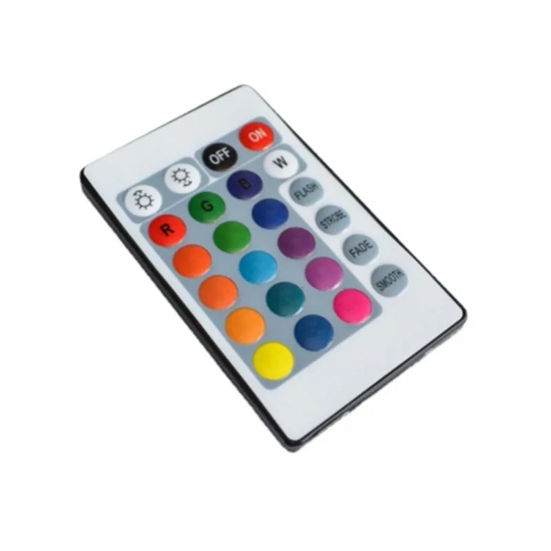 1~50Pcs 12V Controller Infrared 24 Key RGB Seven Color Light 3528 5050 Module IR24 Key Remote Controller