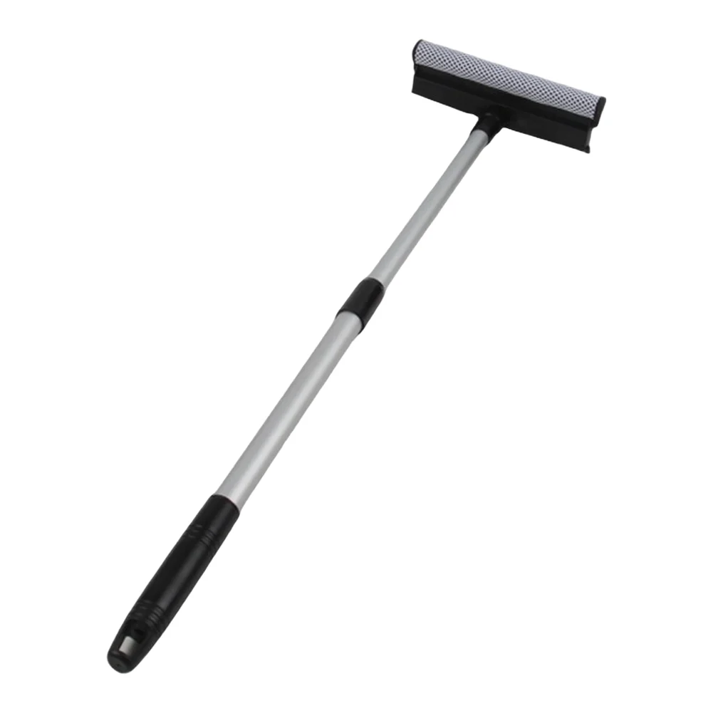 Detachable Sponge Car Window Cleaner For Car Cleaning Dual-function Design Washing Sponge Pad Silicone Wiper Blade