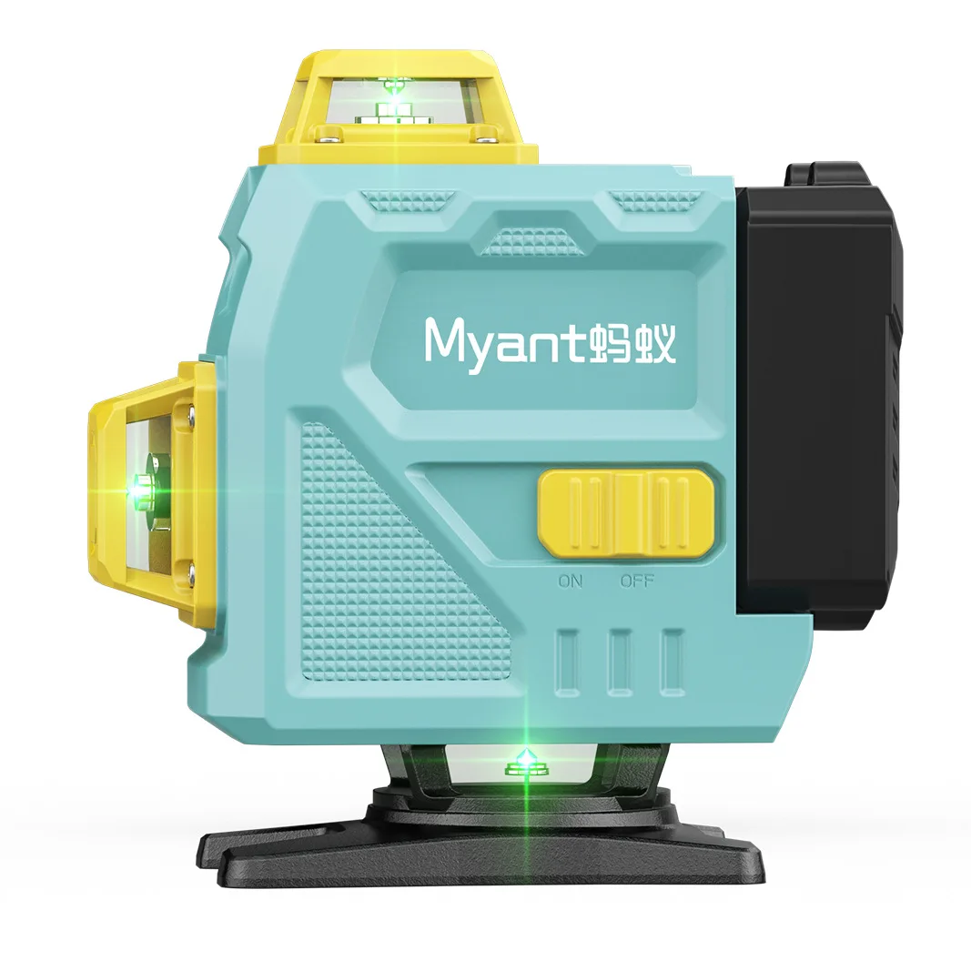 

16-Line Laser Level 12-line LD Green Light High-precision Infrared Level Indoor and Outdoor Wall Affixer Line Projector
