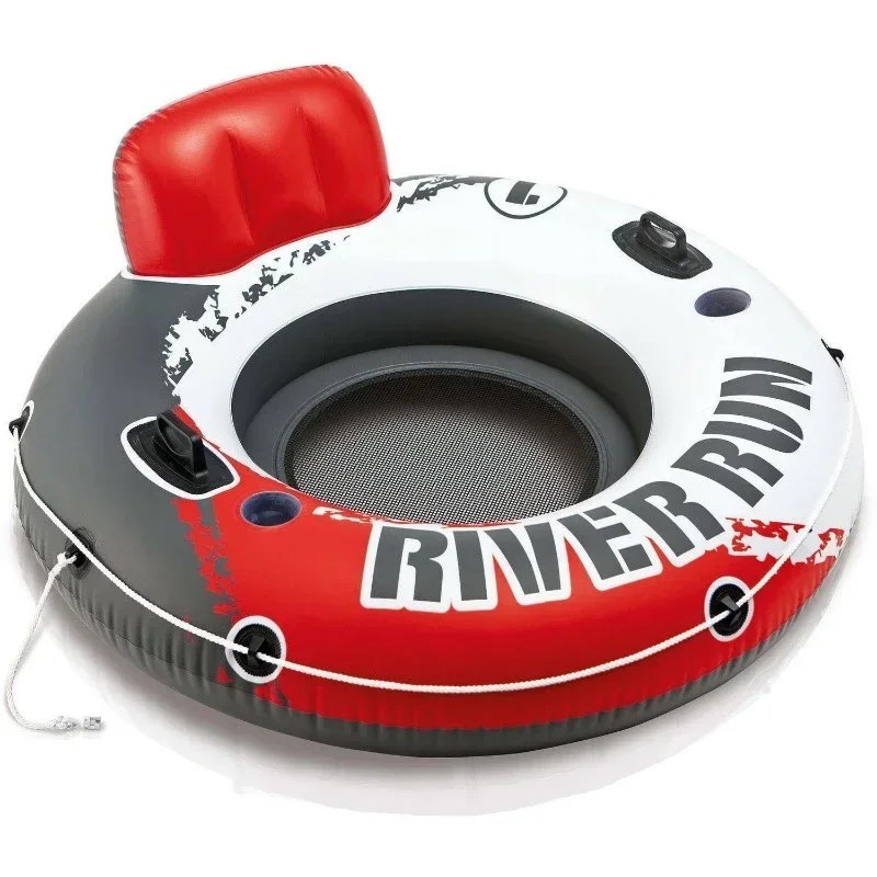 

Single black net rafting ring, cross-border adult thickened water rafting ring, swimming ring