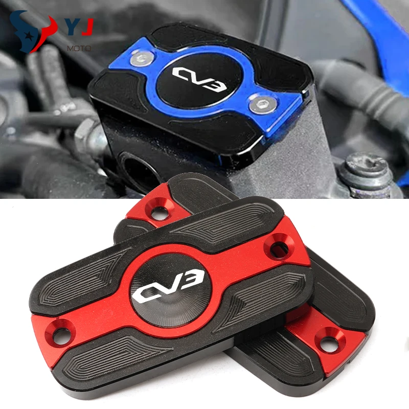 ل KYMCO CV3 550 550CC CV 3 550i 2019-2025 + اكسسوارات دراجة نارية CNC سبائك الألومنيوم سائل الفرامل اسطوانة غطاء خزان غطاء