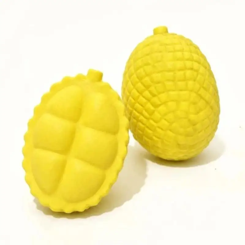 Slow Rebound Square Stress Relief Squeeze Toys Cheese Durian Design Fidget Toy for Kids Adults Birthday Gift Travel