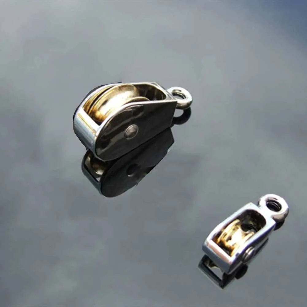 Einzelne feste Riemenscheibe, technisches Modell, Mini-Riemenscheibe, Miniatur-Riemenscheibe, rostfreie Riemenscheibe, kleine Riemenscheibe, 36/52/75 mm, DIY-Herstellung