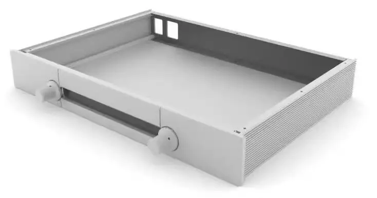 Goldmund กล่องอลูมิเนียมเต็มรูปแบบ/กรณี preamp/กล่องไฟแอมป์/แชสซี DIY