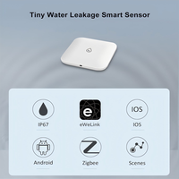 Zigbee Smart Water Sensor Leak Detector Flood Leak Alarm For eWelink/Tuya/Salute/Google/Alice/Philips Cooperation ZigBee Gateway