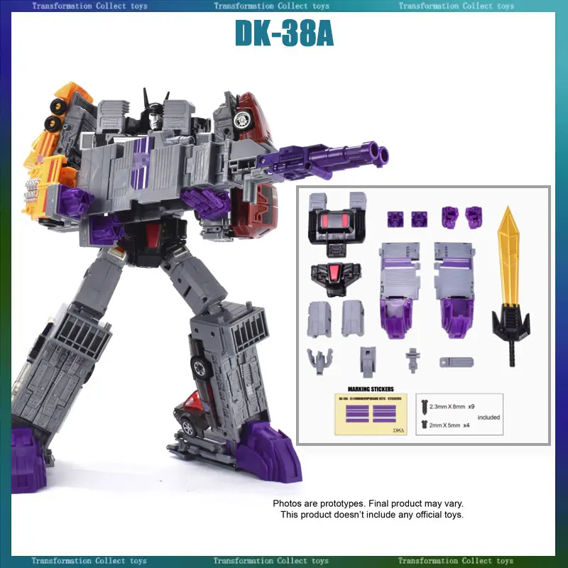 Transformatiespeelgoed DNA DK-38A Japanse versie van de evolutie van de wereld G1 Feitianhu Accessoires Figuurmodel Speelgoed