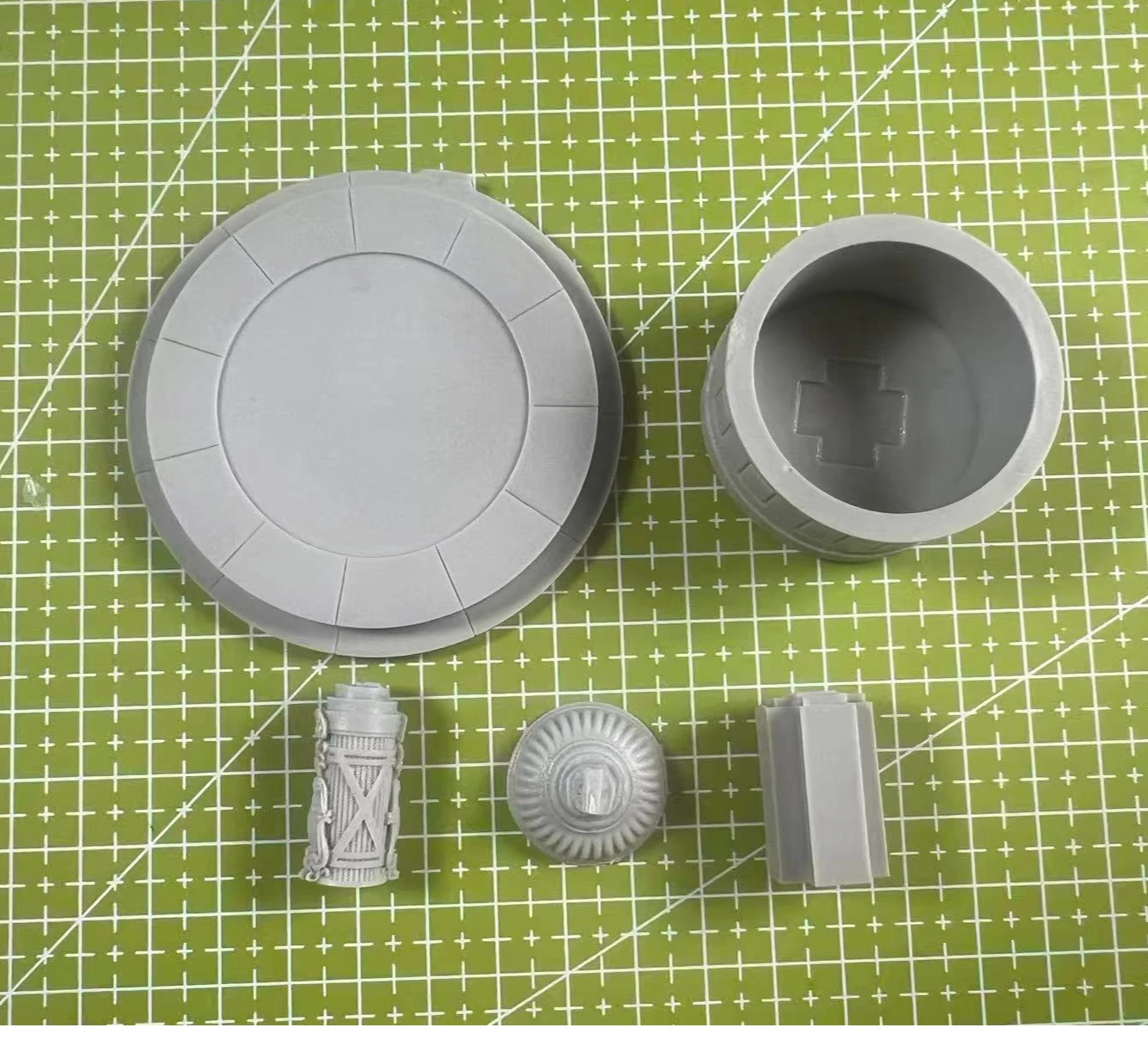 1/35 キャストレジンモデル、シーンモデル製作プロップレジン噴水Gk、未着色モデル