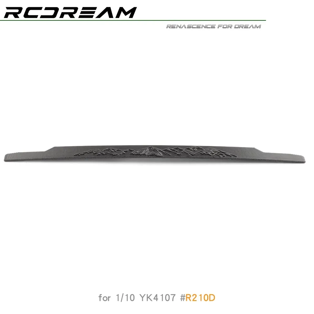 

RCDream 1/10 YK4107 блокирующая пластина для песка капота, имитация тюля, передняя модификация автомобиля для скалолазания # R210D