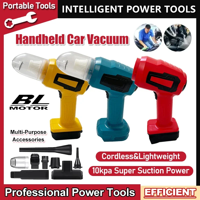 Fit Milwaukee Cordless Vacuum Cleaner Handheld Electric Power Vacuum Cleaner Tools 18V Battery Powered For Makita For Dewalt