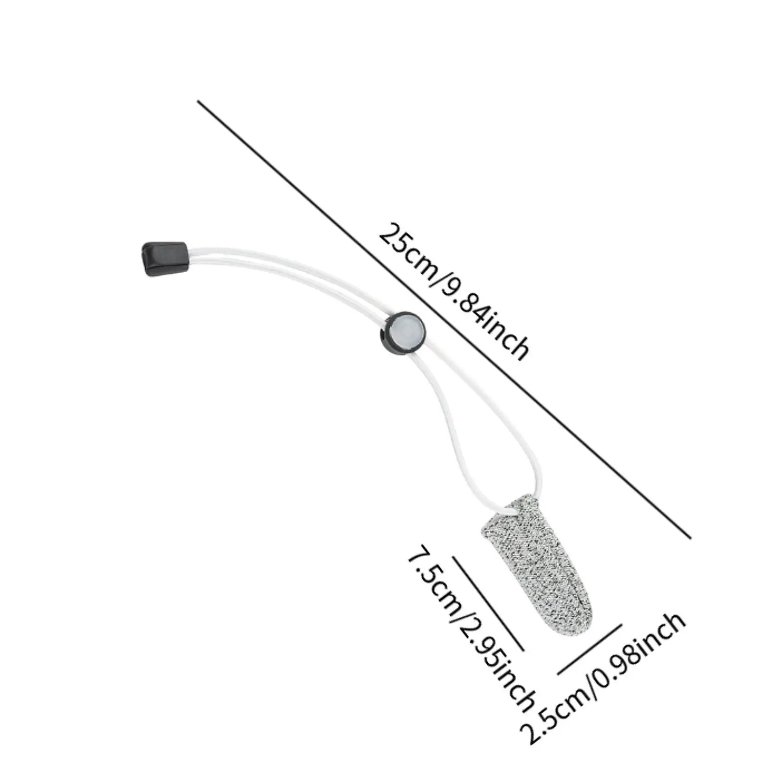 Casting Glove Single Finger Fishing Finger Shield Flexibler Fingerschutz