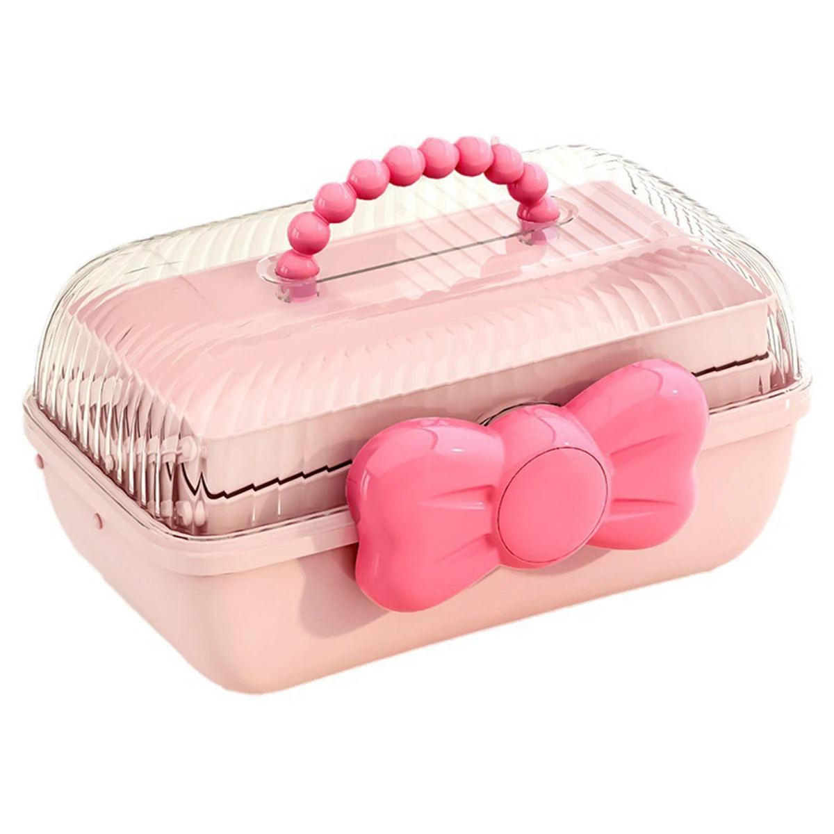 Hair Jewellery Organiser Children's Hair Accessories Storage Box Storage Box for Hair Bobbles and Hair Bands Layered Container