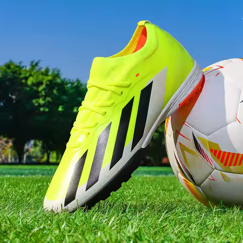 Men Professional Football Shoes Indoor Fast Society Outdoor Football Field Boots Cleats Soccer Shoes Turf Sneaker High Quality