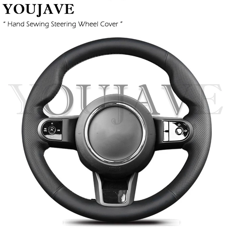 

Чехол на руль из замши из коровьей кожи, сшитый вручную, для Mini Clubman, Countryman, Cooper, Cabrio, JCW, John Cooper Works 2021-2023