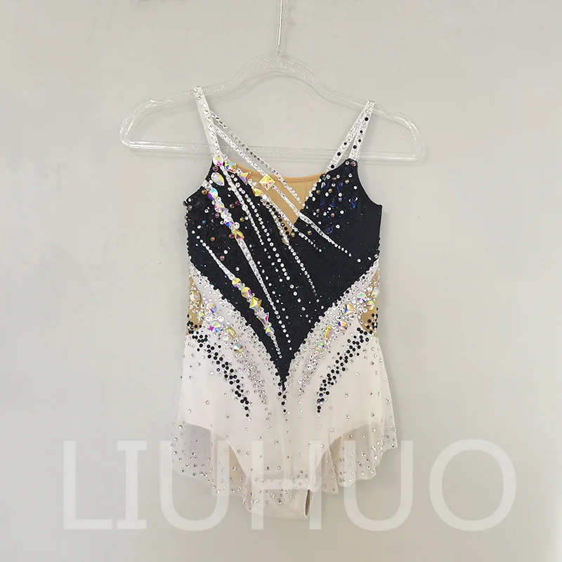 LIUHUO Rhythmic Gymnastics Leotard Competitive  Cheerleading Performance For Children BD7142
