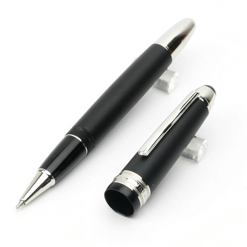 High Quality MB Luxuri Meisterstuck 149/163/145 Gold Pens Office Novel Black Resin Rollerball Pen Ink Inlay Serial Number