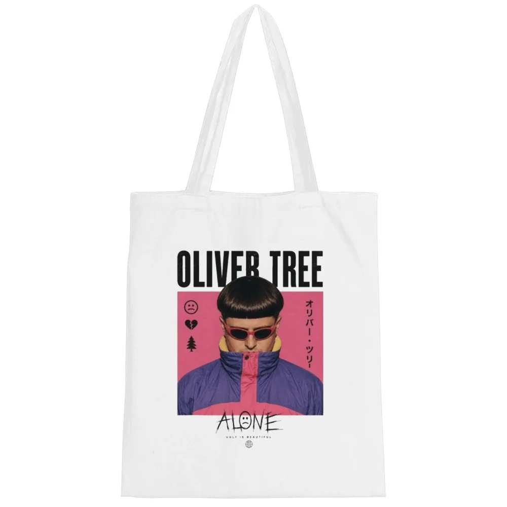 Oliver Tree tote bag y2k grocery totebag reusable shopping woman
