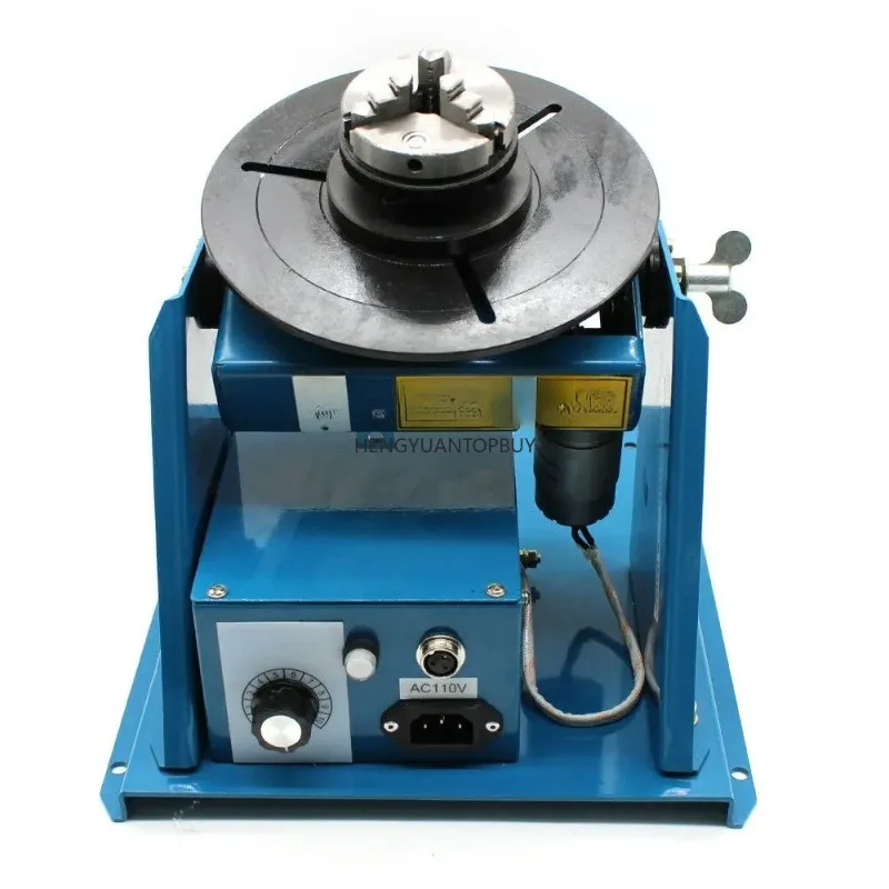 Mini locator car table with 10kg welded rotator, rotating table, 3-jaw lathe chuck