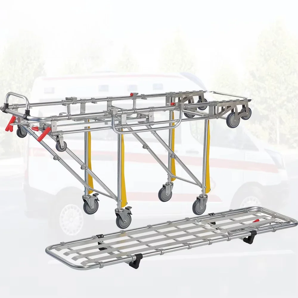 Barella per ambulanze in alluminio di alta qualità in vendita