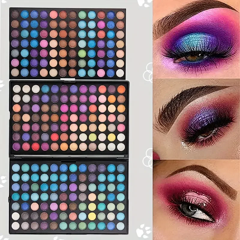252 Colors EyeShadow Palette Makeup Matte,Shimmer and Metallic Shades Ideal for All-in-One Eyeshadow Set for versatile Looks