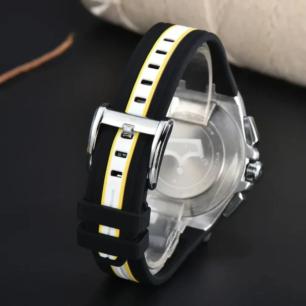 高品質のビジネスカジュアル女性腕時計トレンドブランドスポーツスタイル男性腕時計自動機械式腕時計クラシックカレンダー