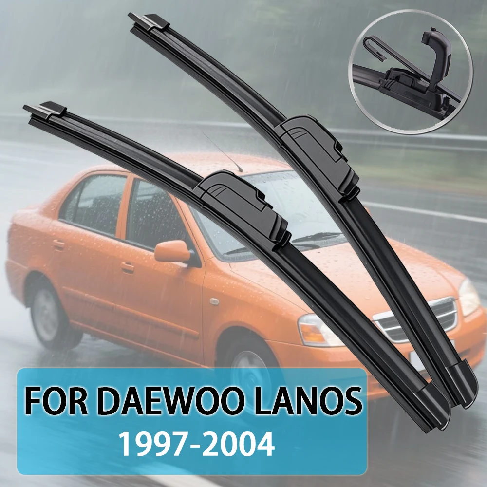 

Для Daewoo Lanos 1997-2004 19 ''+ 19'' щетка стеклоочистителя автомобиля передние дворники подходят U-образный крючок рычаг лобовое стекло авто щетки стеклоочистителя