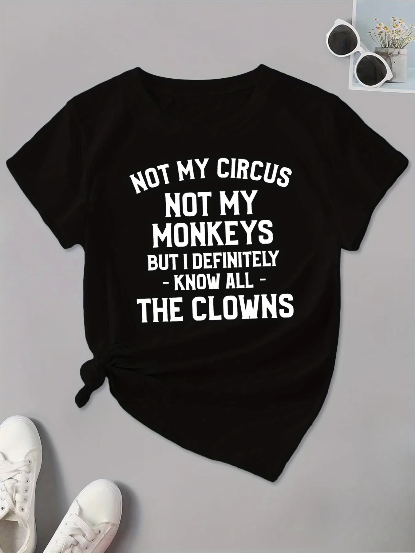 Koszulka damska z krótkim rękawem NOT MY CIRCUS