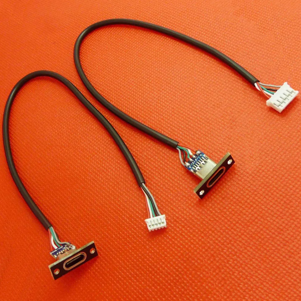 1Pcs USB Female Mechanical Keyboard Key Release Cable 1.25 * 5P 2.0*5 Terminal C Type Flex Termination Cable Keyboard Cablediy