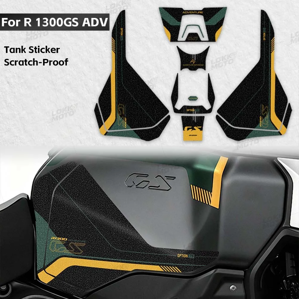 

For R1300GS ADV 2024 2025 r1300 gs Adventure Motorcycle Frosted Fuel Tank Pad Protection Sticker Anti Scratch Accessories Decal