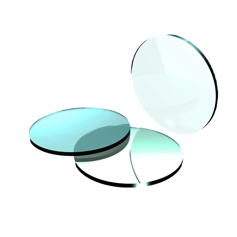 Circular beam splitter, K9 optical glass lens 50T:R50 semi-reflective and semi-transparent beam splitter anti-reflection coating
