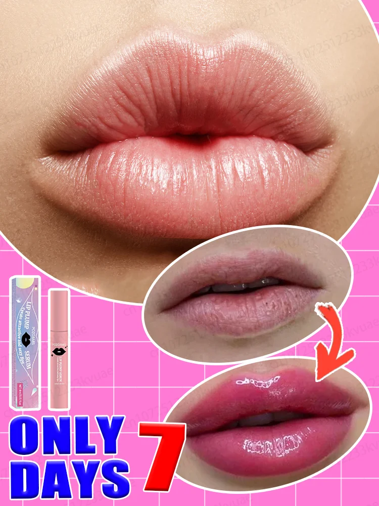 

Create plump lips, plump and moisturized