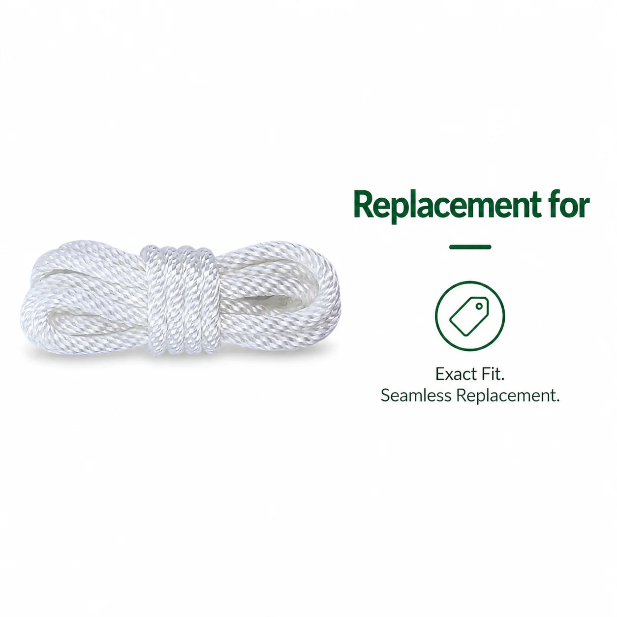 1.2m Replacement Starter Rope Pull Cord Recoil for Chinese 168F 170F 188F 190F Engine Water Pump Lawn Mower Generator Parts