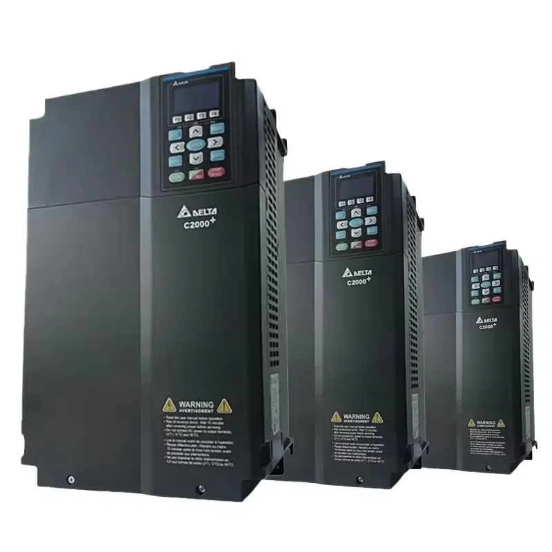 C2000 Plus Series Three Phase 30KW Variable Frequency Drive VFD300C43A-21 with Vector Control
