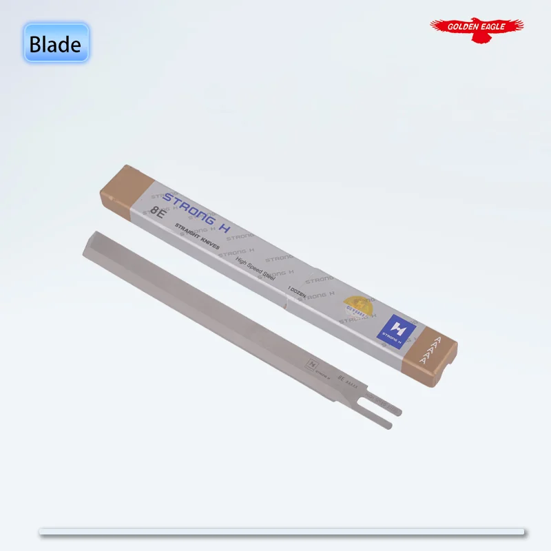 8 inch Straight Blade For KM / Eastman / Dayang Cutting Machines Fabric Cut Knife High Speed Steel (Pack of 12 PCS)