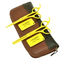 Jason-tijeras para el cabello de 5,5 pulgadas, tijeras para cortar el cabello, tijeras para adelgazar, herramientas de estilismo para salón de peluquería, equipo para el cabello A0072D