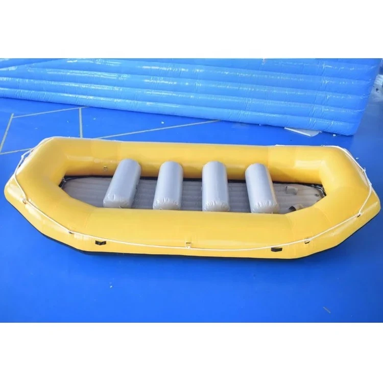 

4.9m PVC Tarpaulin Inflatable Rafting Boat For Water Sport Game