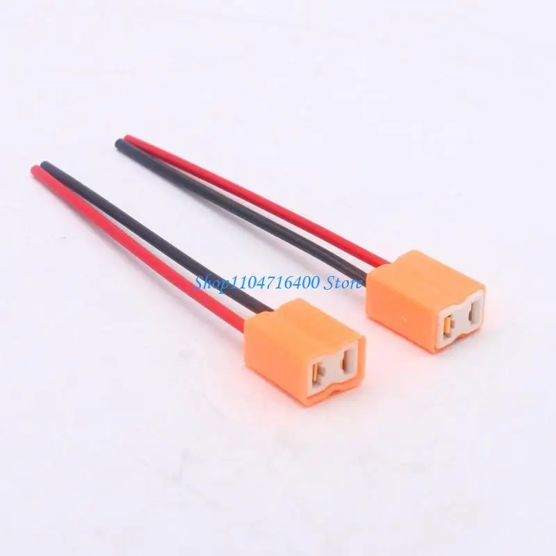 

Y1GD 2PCS Ceramic H7 DC12V 24V 2-проводная адаптер Фара