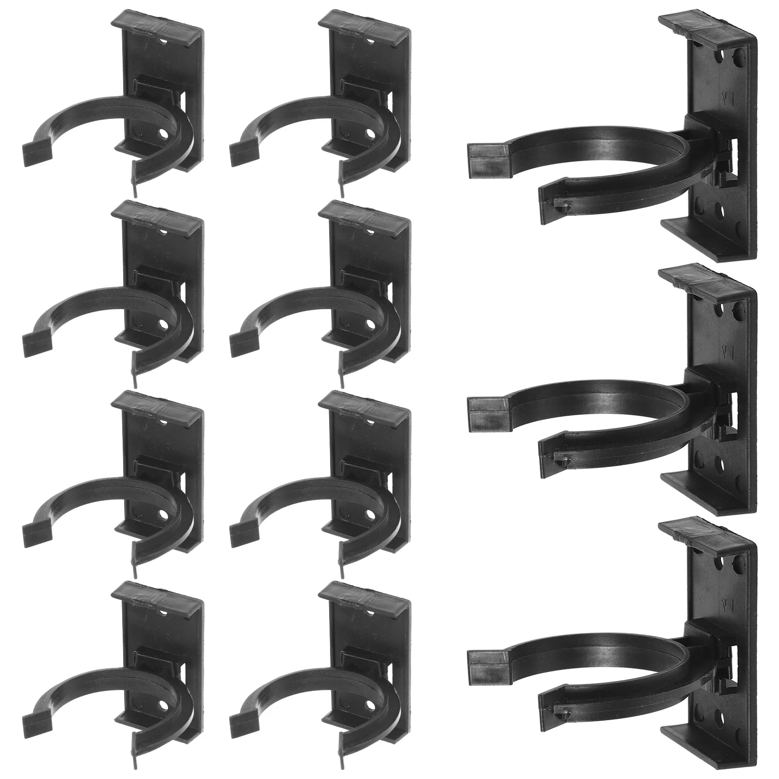 

20pcs Cabinet Foot Accessories Snap Design Kitchen Clips Toe Kicks Black Plinth Clips Furniture Leveling Raiser