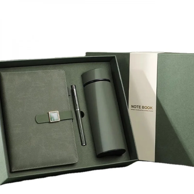 

2025customized.Factory Custom Promotional Cup Pen Notebook Box Luxury Business Souvenir Sets 2