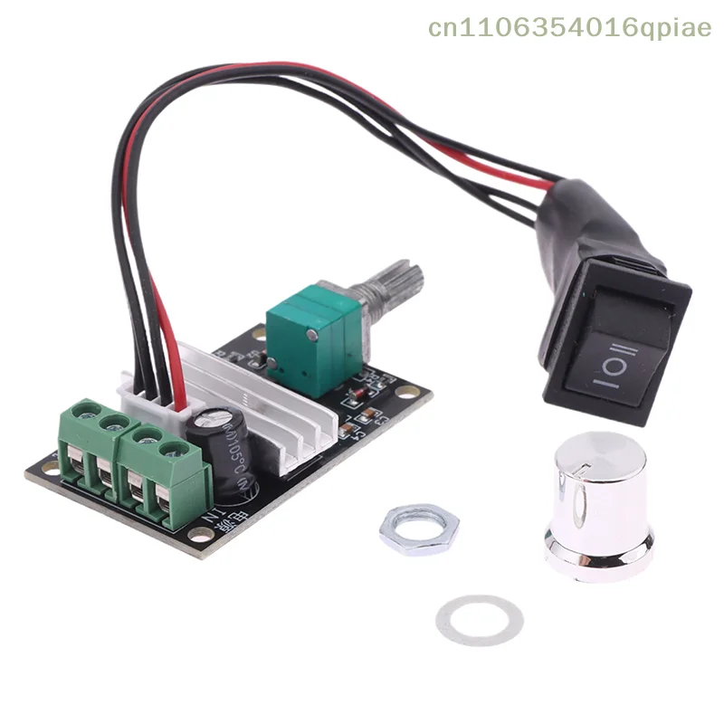 

（Summer4）DC 6V 12V 24V 3A PWM Motor Speed Controller Adjustable Speed DC Motor Driver Forward Reverse Switch