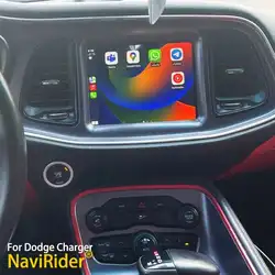 Carplay 2Din Android 14 Car Radio 4G LTE GPS For Dodge Challenger Charger Durango RAM 1500 2500 JEEP Grand Cherokee stereo GPS