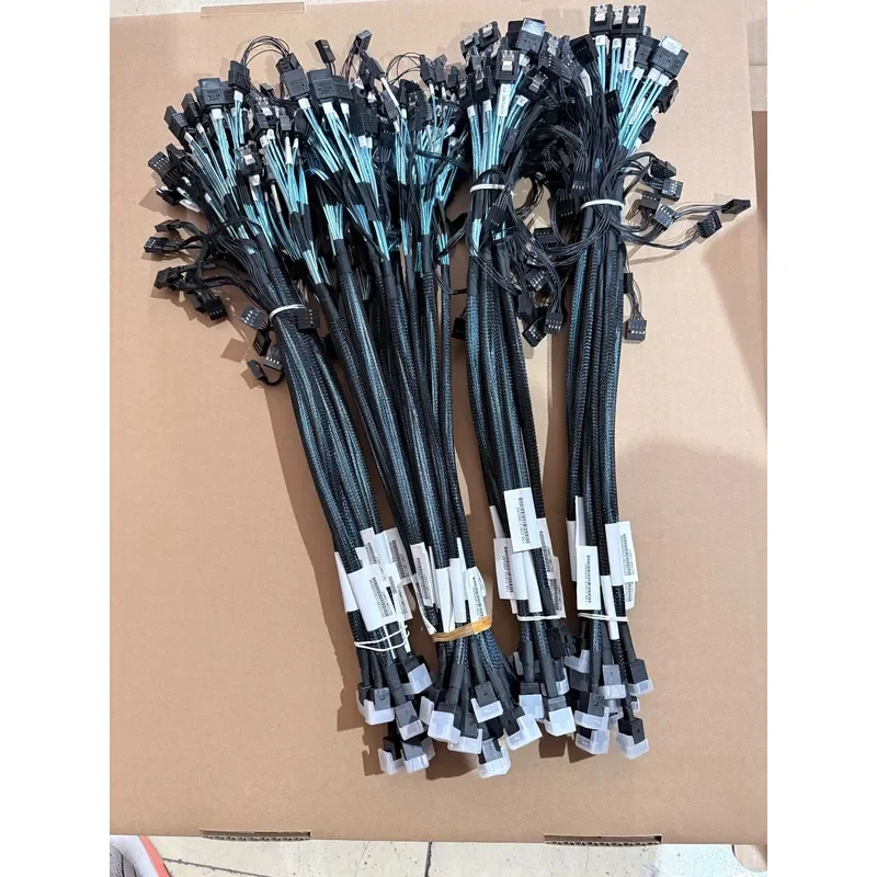 for SFF8643 to 4 SATA Cable 40cm Forward Server Hard Drive Data Cable In Stock Large Quantities