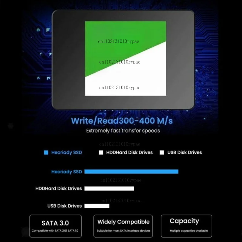 2.5-inch SATA 3.0 solid-state drive, 1TB/2TB, suitable for both laptops and desktop computers