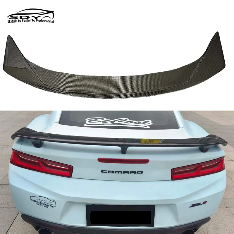 

Camaro ZL1 Style High Quality Carbon Fiber Rear Spoiler Trunk Spoiler Tail Wing for Camaro